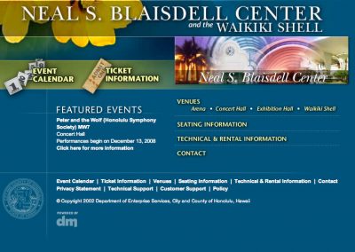 Neal S. Blaisdell Center